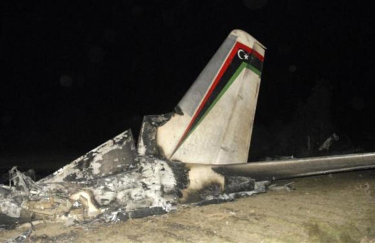 Λιβυκό στρατιωτικό αεροπλάνο συνετρίβη – 11 νεκροί