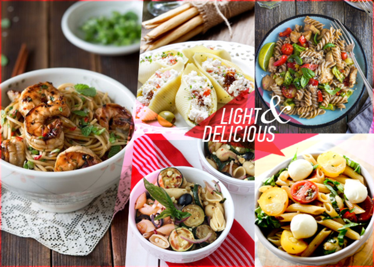 Light συνταγές: Γευστικές σαλάτες ζυμαρικών με λιγότερο από 300 θερμίδες, για απόλαυση χωρίς τύψεις!