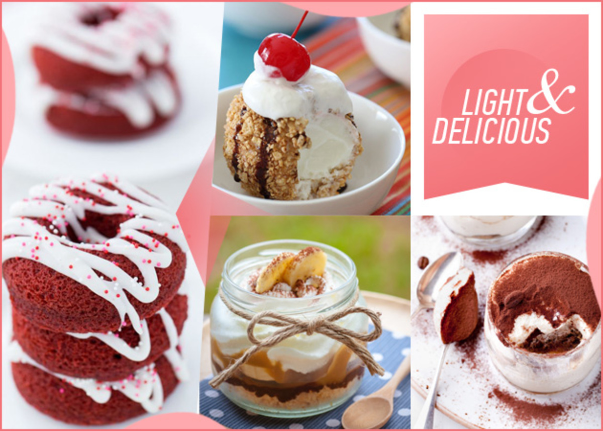 Light συνταγές: Απολαυστικά γλυκά με λιγότερο από 250 θερμίδες!