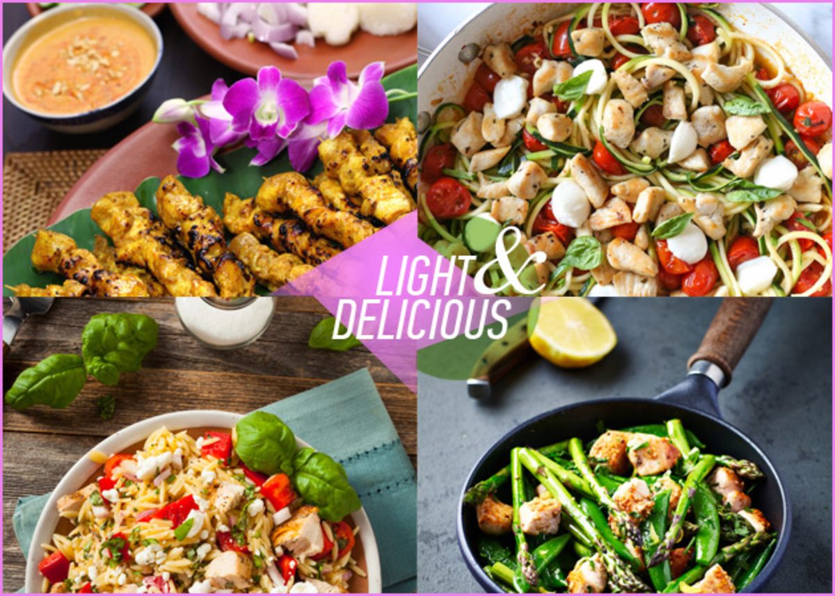 Light συνταγές με κοτόπουλο: Με λιγότερες από 300 θερμίδες και ιδανικές για δίαιτά σου!