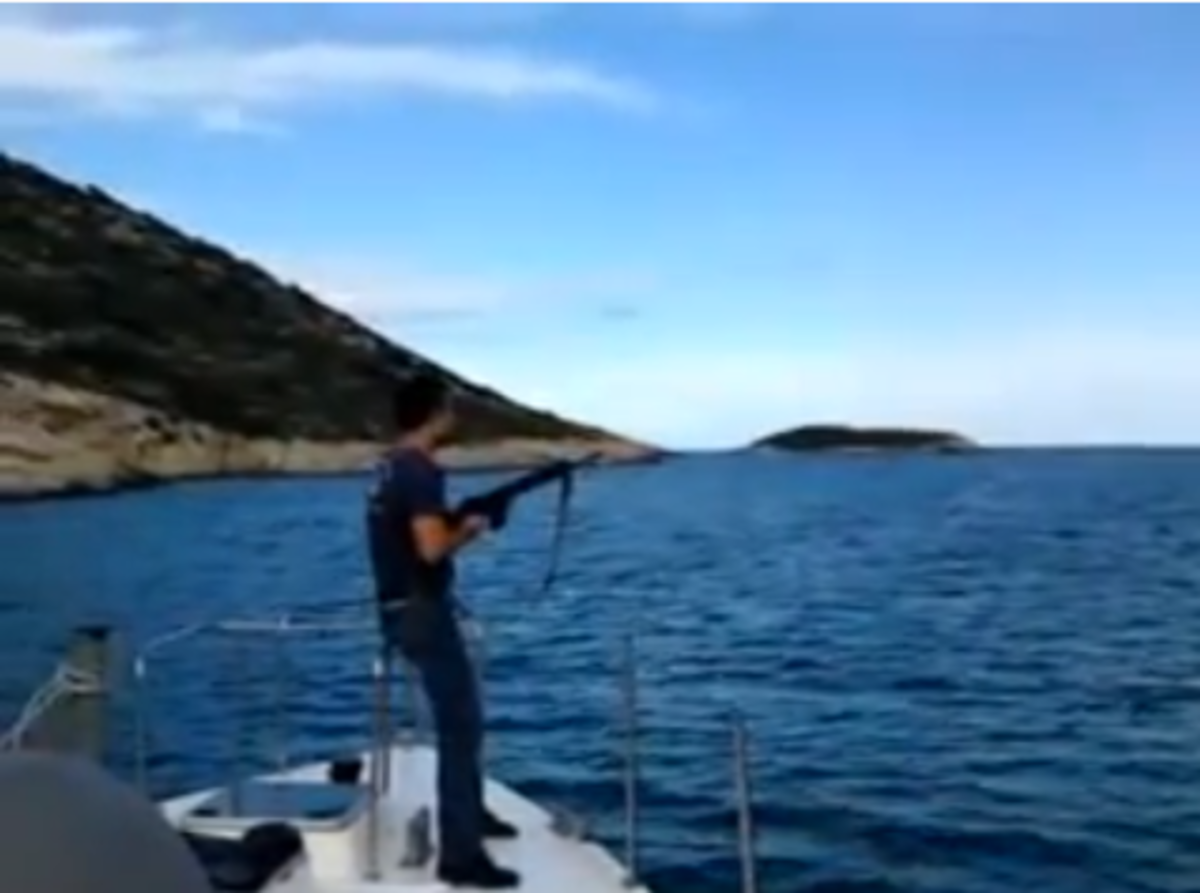 ΒΙΝΤΕΟ: Κατσικοπόλεμος στο Λιμενικό!
