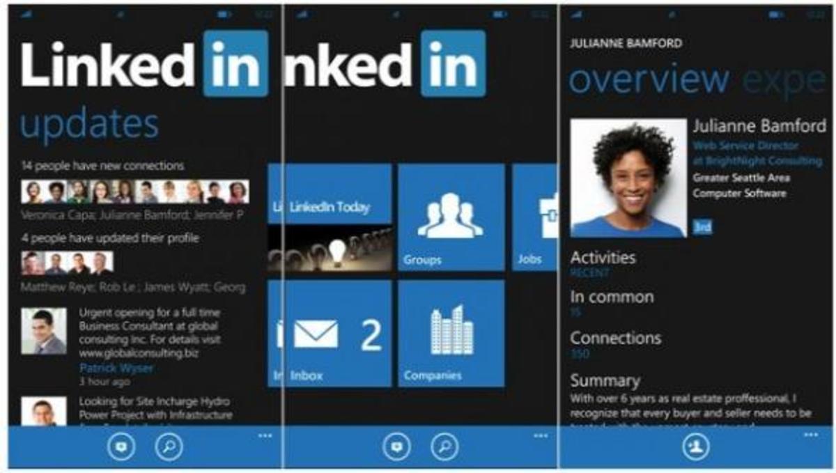 Ήρθε το Linkedin και στα Windows Phone!