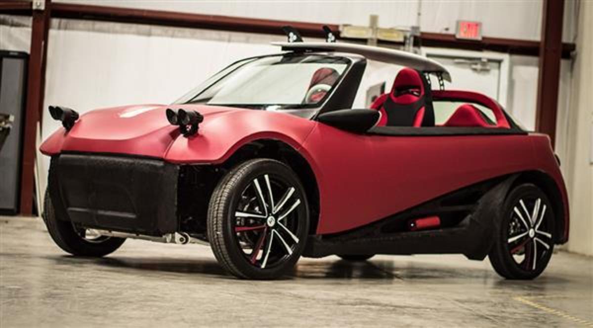 Αυτό είναι το πρώτο 3D εκτυπωμένο αυτοκίνητο της αγοράς