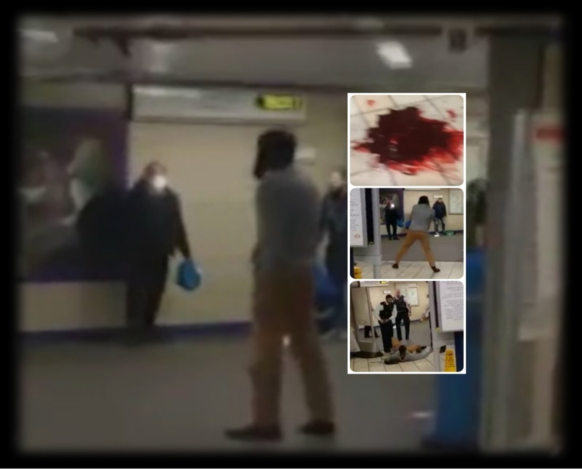 Λονδίνο: Σοκαριστικά βίντεο! Μαχαίρωσε άνδρα στο λαιμό φωνάζοντας “αυτό είναι για τη Συρία”!