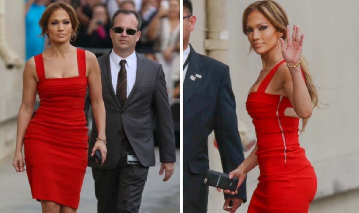 Στα κόκκινα η σέξι Jennifer Lopez! ΦΩΤΟ