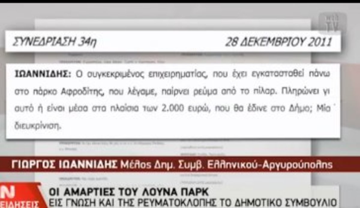Παρανομίες του λούνα παρκ