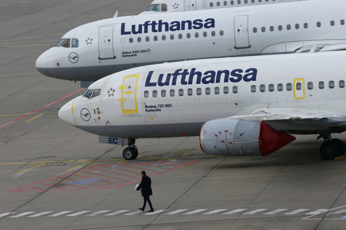 Απεργία Lufthansa: Ακυρώθηκαν 830 πτήσεις