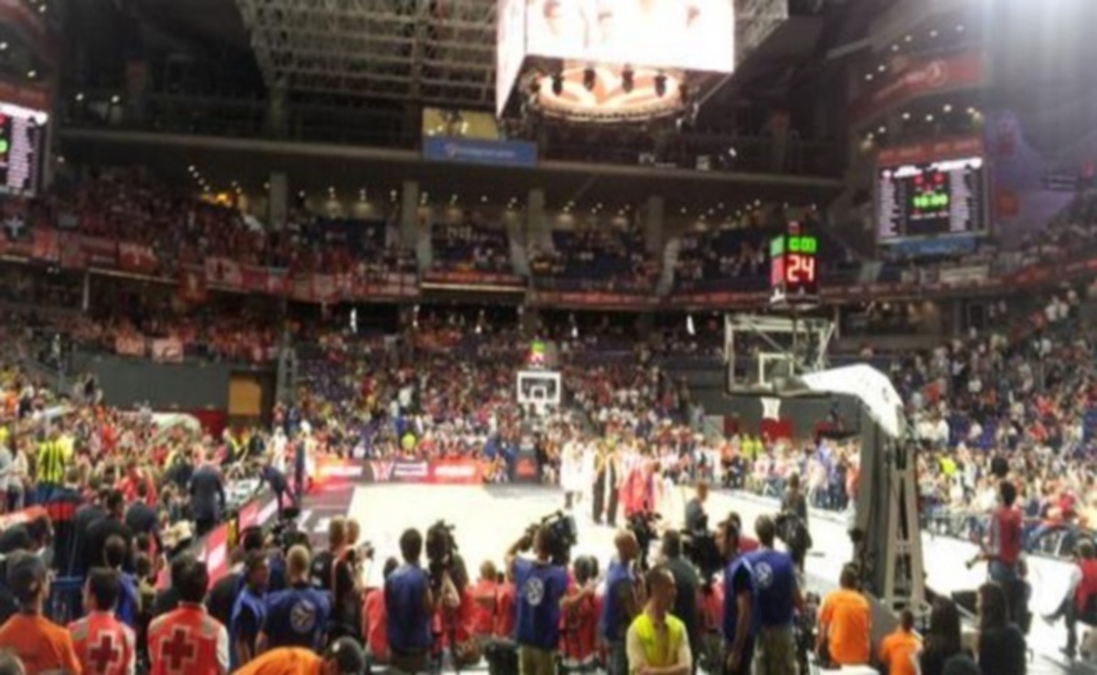 Final Four: Οι πρώτες εικόνες από τον ημιτελικό ΤΣΣΚΑ Μόσχας – Ολυμπιακός