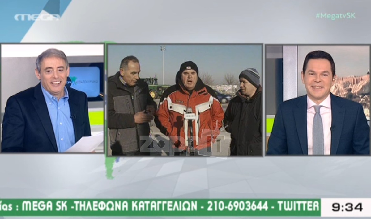 «Πάγωσαν τα κωλ…μάγουλα»! Επική ατάκα στον αέρα του Mega! – BINTEO