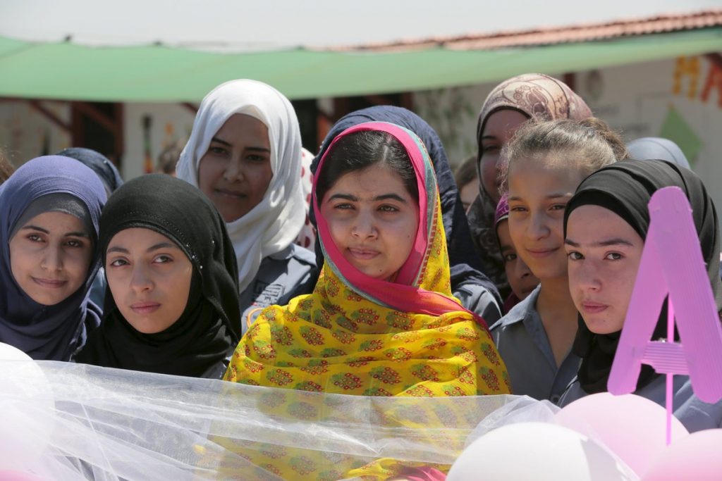 Μαλάλα Γιουσαφζάι: Η κάτοχος του Νόμπελ Ειρήνης άνοιξε σχολείο στο Λίβανο(ΦΩΤΟ)