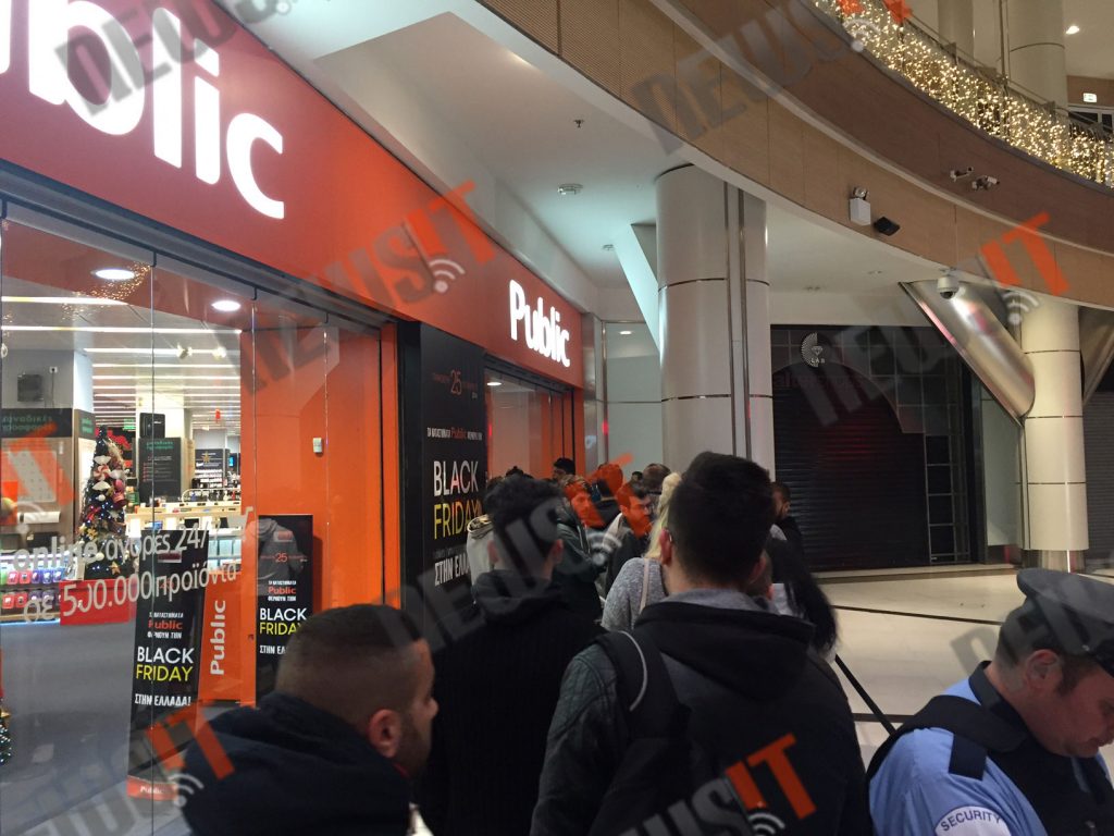 Σπρωξίματα λόγω Black Friday