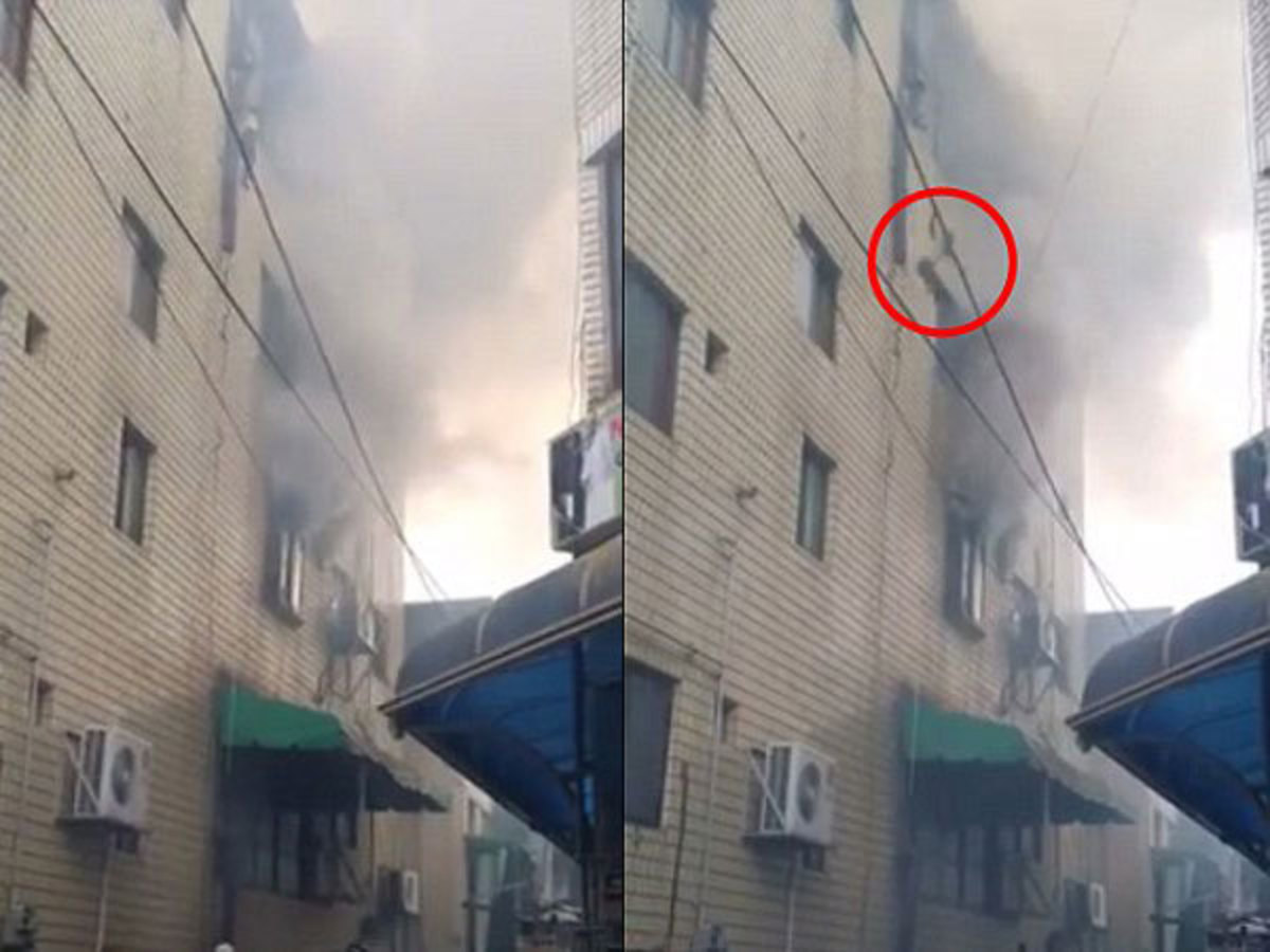 Συγκλονιστικό video: Πέταξε τα παιδιά της στο κενό για να τα σώσει!