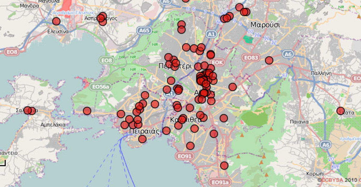 Διαδραστικός χάρτης με τις επιθέσεις της Χρυσής Αυγής! ΔΕΙΤΕ ΤΟΝ