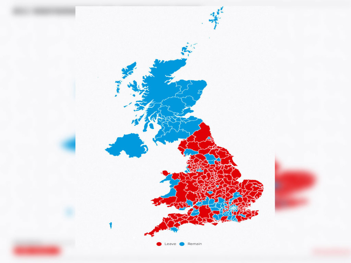 Brexit – Δημοψήφισμα: Από Ηνωμένο, διαιρεμένο βασίλειο – Πως ψήφισαν οι Βρετανοί