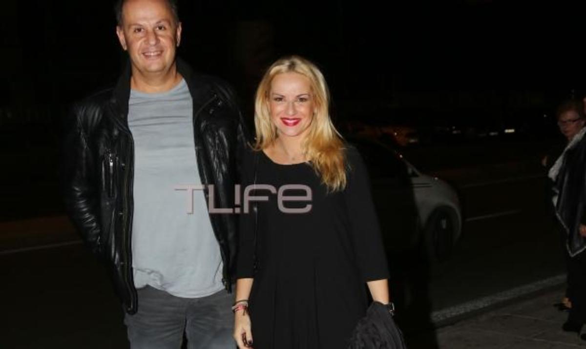 Μαρία Μπεκατώρου: Η βραδινή έξοδος με τον σύζυγό της, στη γιορτή φίλου τους!