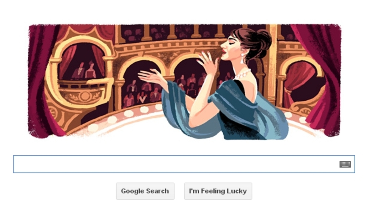 Μαρία Κάλλας: Η Google τιμά τα 90α γενέθλια της μεγάλης ντίβας