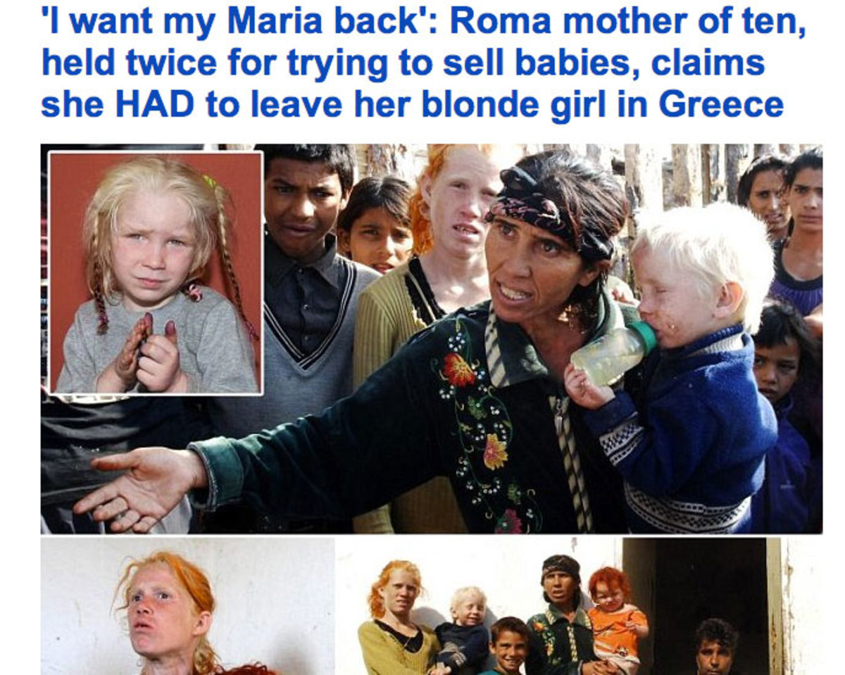 Daily Mail: Ο πατέρας της Μαρίας έχει γονίδιο αλμπίνου – Ρούσεβα: Γιατί την άφησα στην Ελλάδα