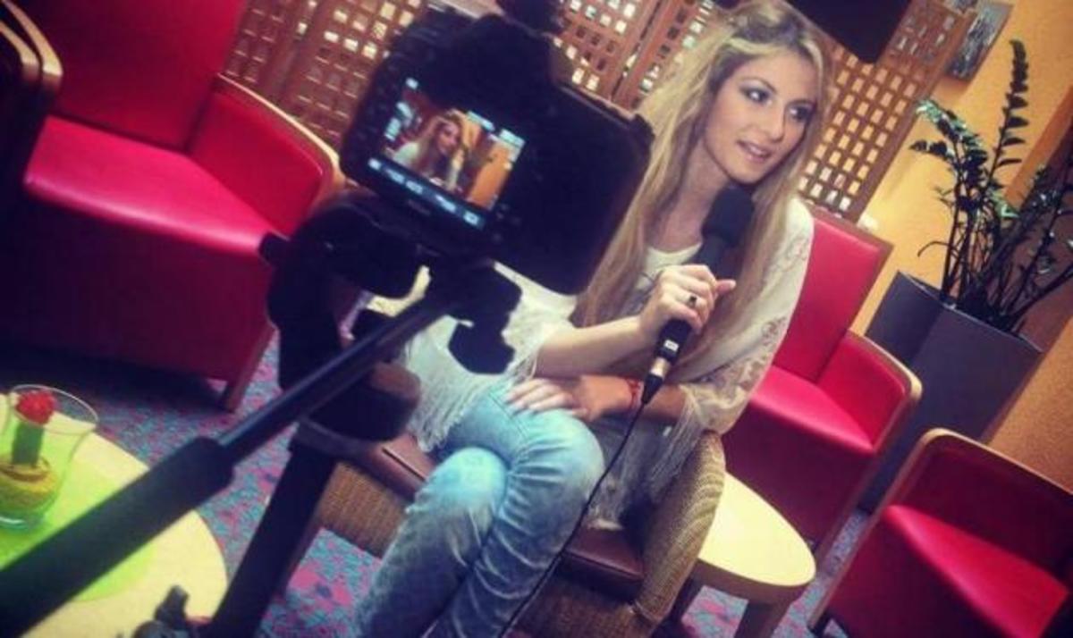 Eurovision 2015: Η Μαρία Έλενα Κυριάκου τραγουδάει Παπαρίζου! Βίντεο