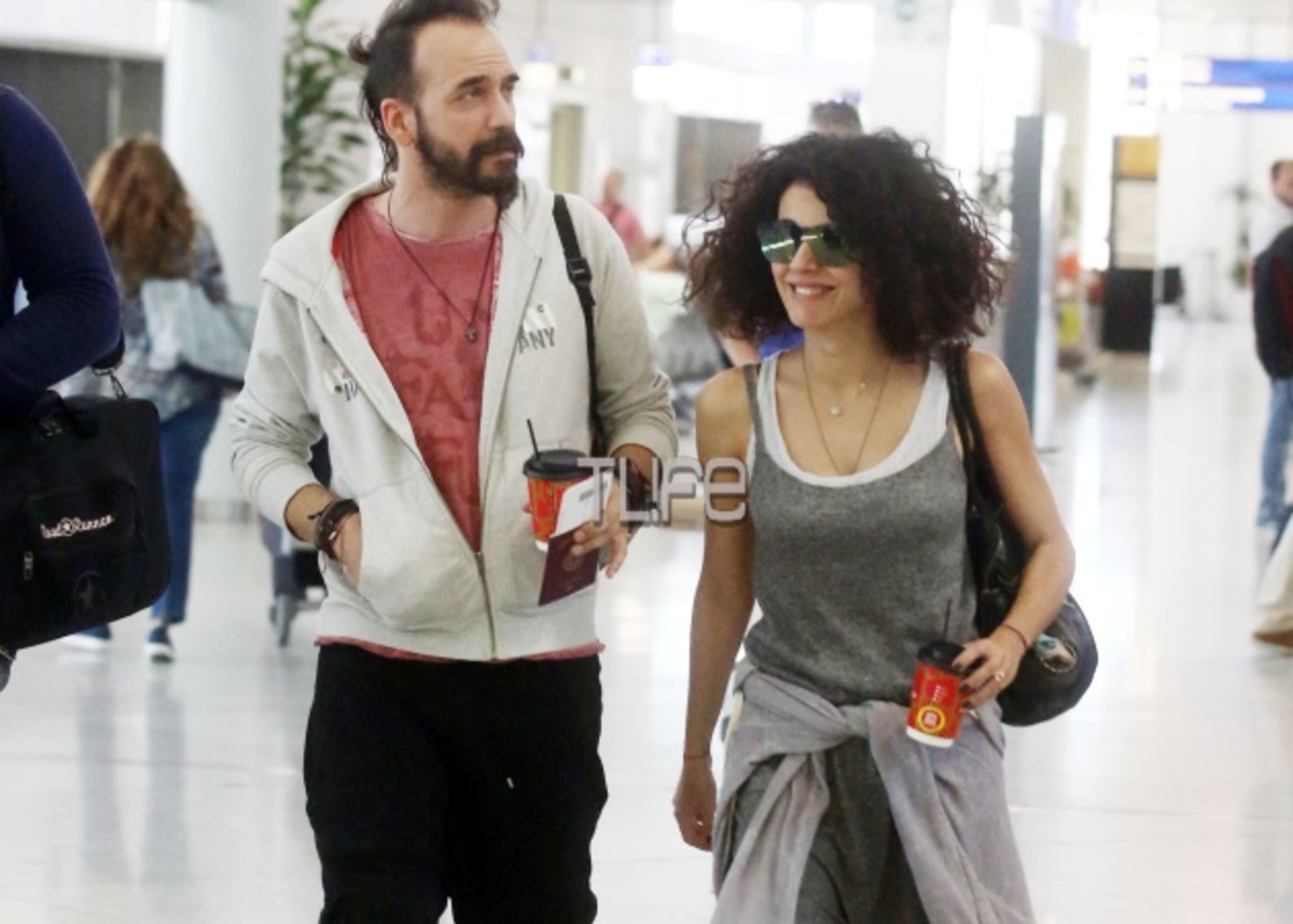 Πάνος Μουζουράκης – Μαρία Σολωμού: Απόδραση στο εξωτερικό! ΦΩΤΟ