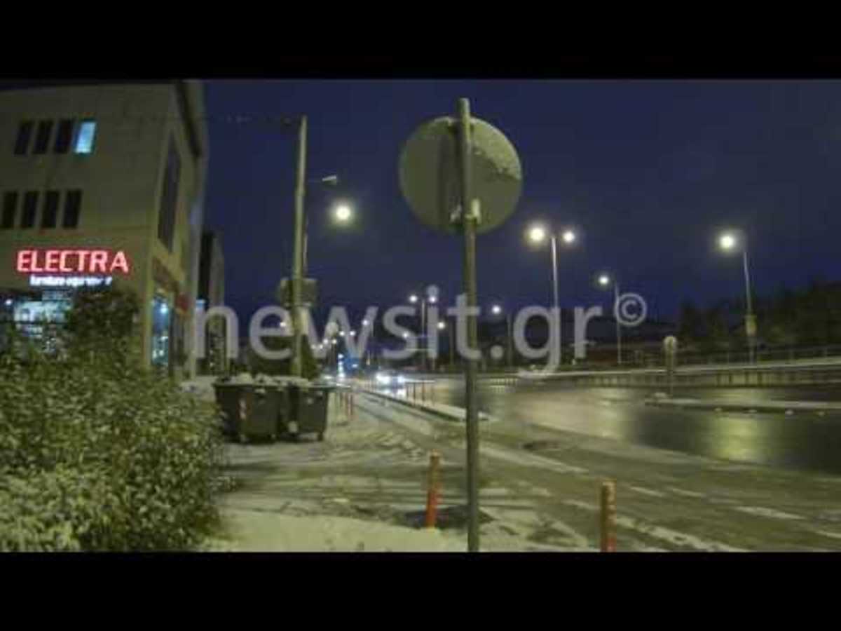 Χιονισμένο το Μαρούσι