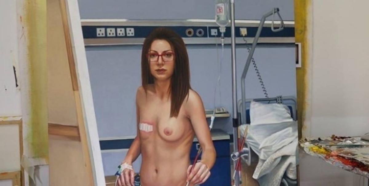 Απίστευτο: Ζωγράφισε τον εαυτό της σαν να έχει υποστεί μαστεκτομή