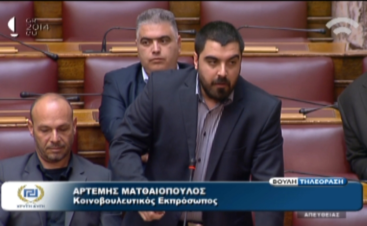 Ματθαιόπουλος για γιο Μπαλτάκου