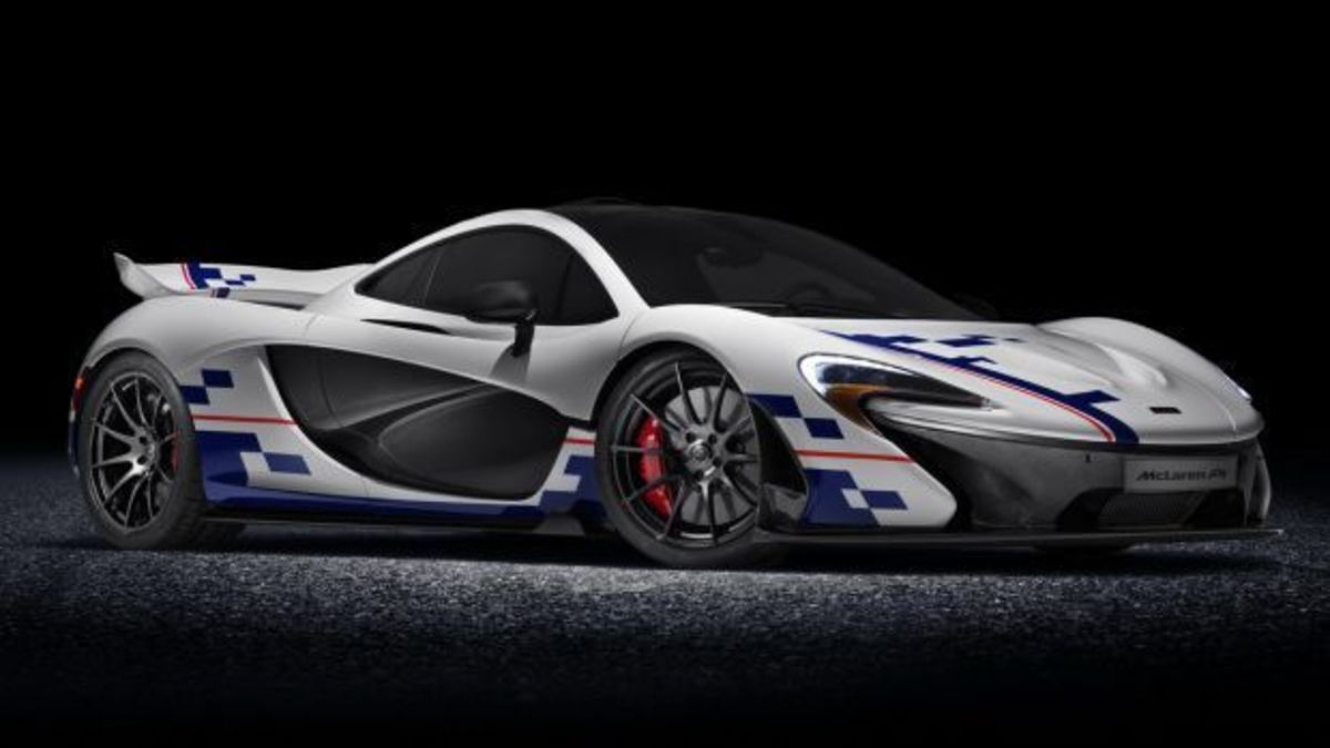 Μια McLaren P1 προς τιμήν του Alain Prost