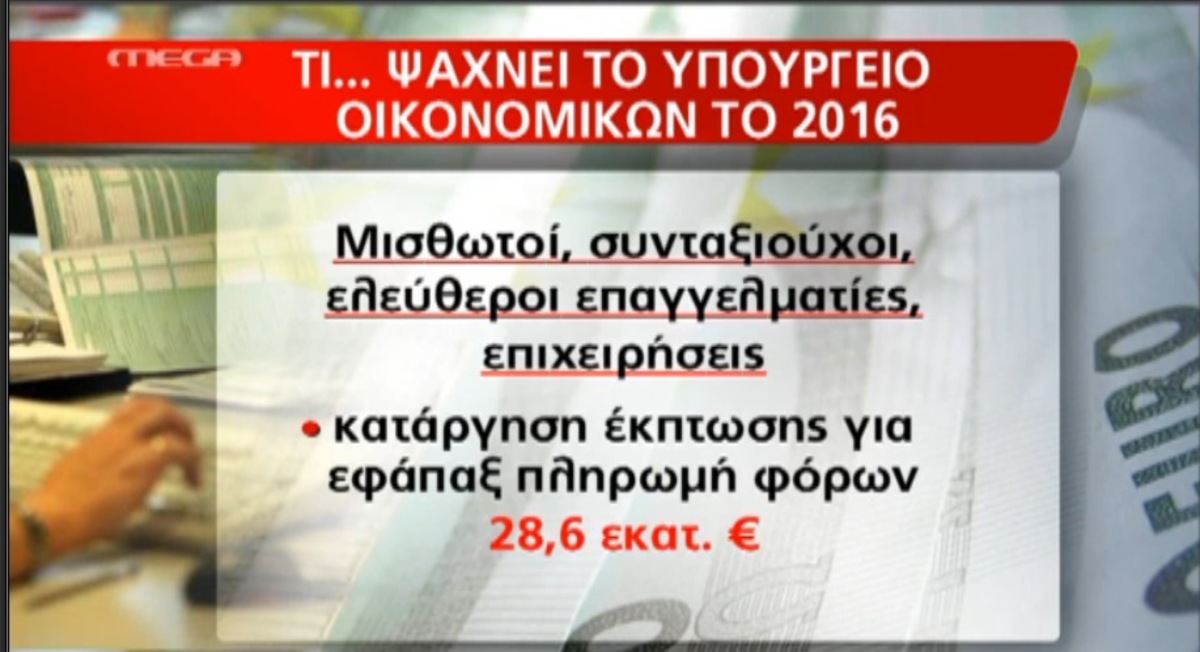 Ποδαρικό με… φόρους