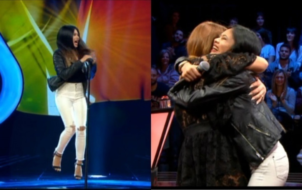 The Voice: “Τρελάθηκε” η 18χρονη από τις Φιλιππίνες! Χίμηξε πάνω στην Παπαρίζου!