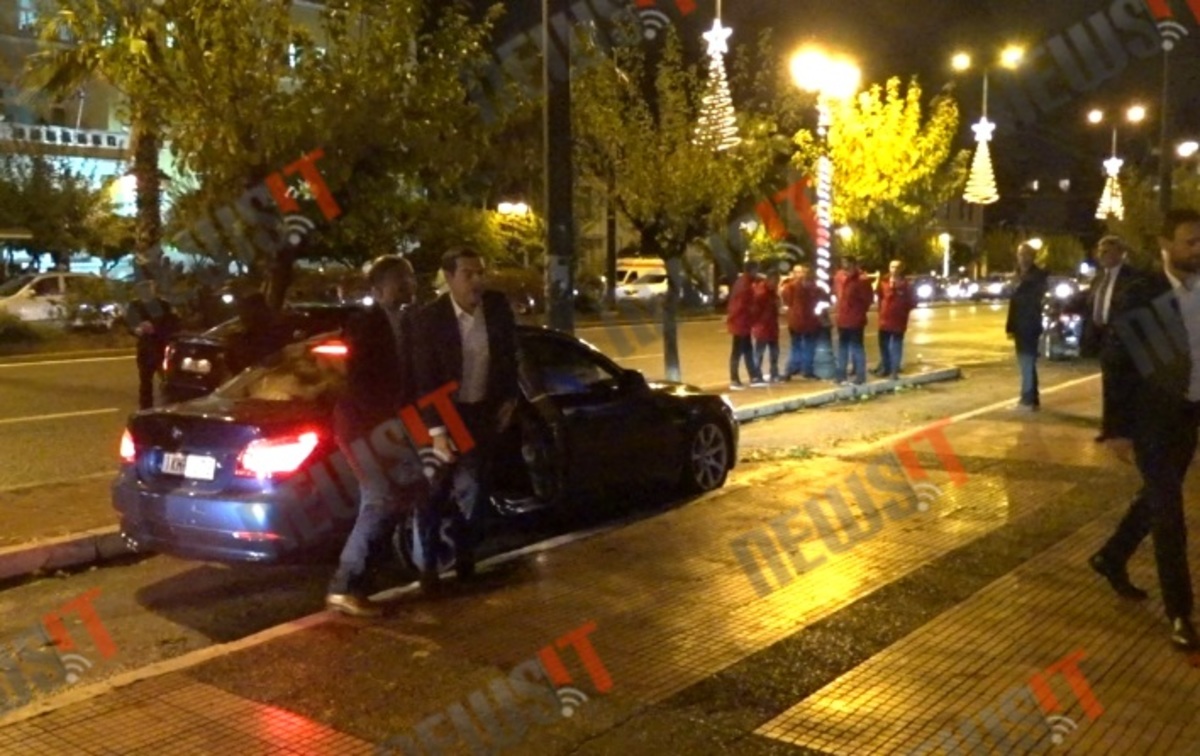 Μέγαρο Μουσικής: Άφιξη Τσίπρα