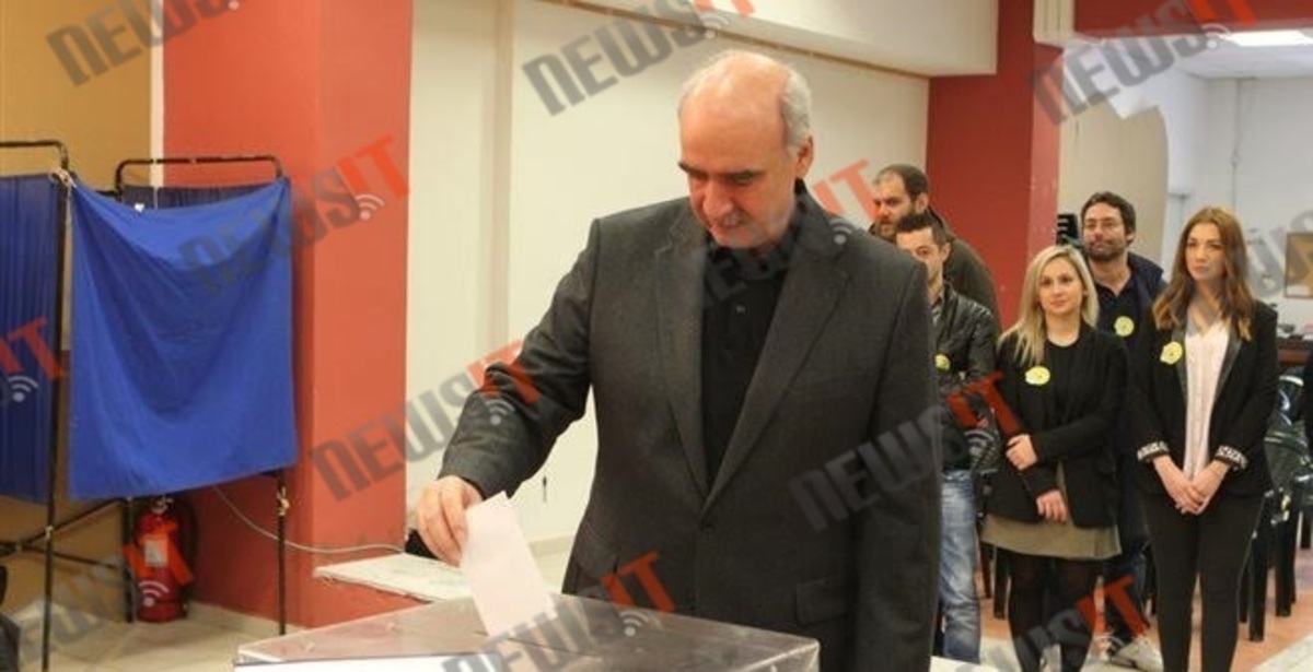 Νέα Δημοκρατία – Εκλογές: Ψήφισε ο Μεϊμαράκης