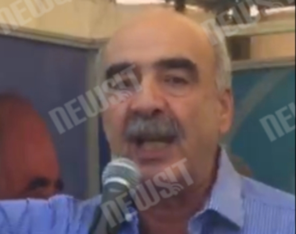 Μεϊμαράκης σε εκλογικό κέντρο ΝΔ