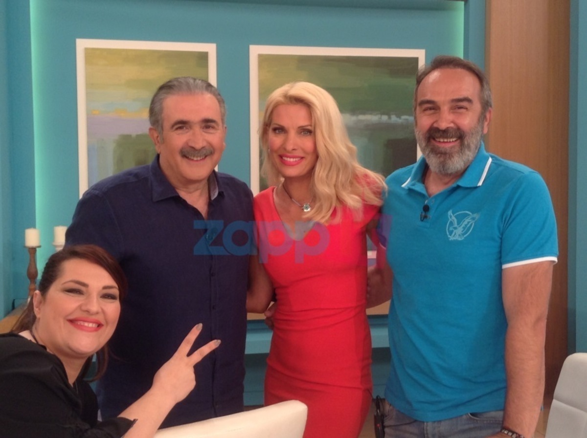 Ο Λάκης Λαζόπουλος συναντά την Ελένη Μενεγάκη στο τελευταίο «Αλ Τσαντίρι Νιουζ» της χρονιάς!
