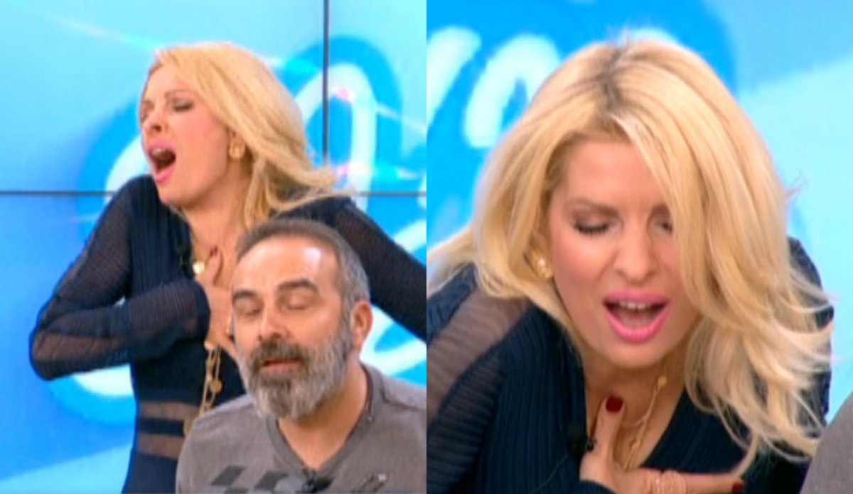 Ούρλιαζε με ξαφνικό πόνο στην καρδιά η Ελένη Μενεγάκη – Πέρασαν σε διαφημίσεις
