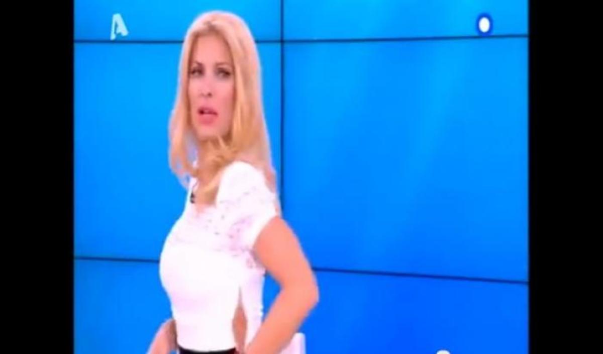 Το ατύχημα της Ελένης Μενεγάκη! ΒΙΝΤΕΟ