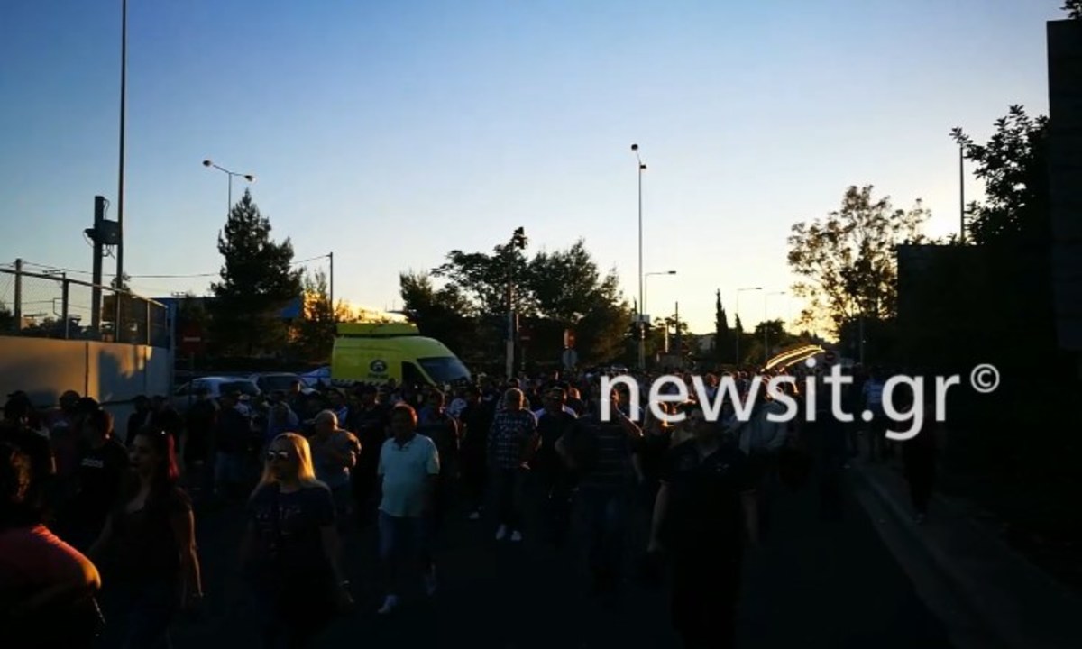 Διαμαρτυρία κατοίκων Μενιδίου