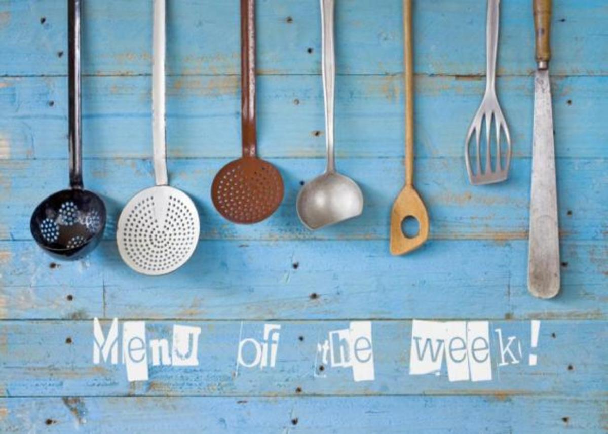 Δες το μενού της εβδομάδας!