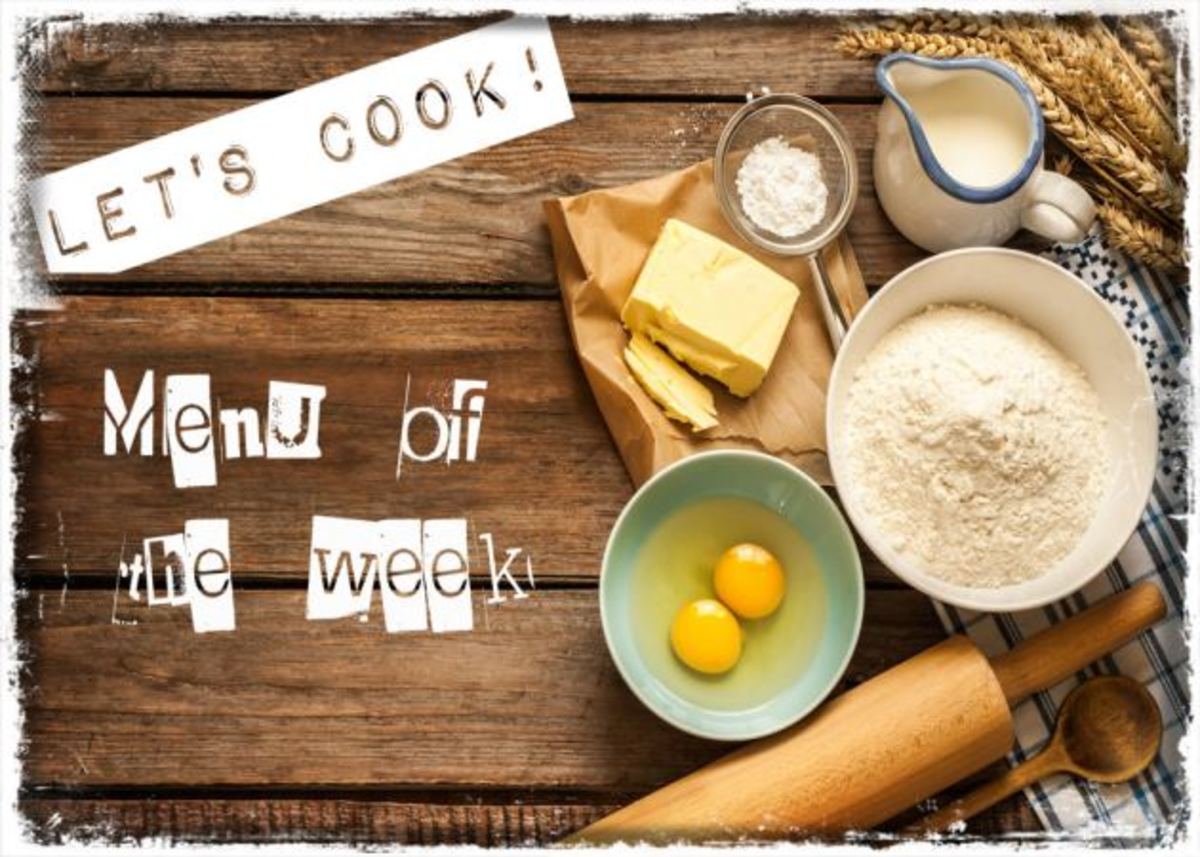 Το μενού της εβδομάδας!