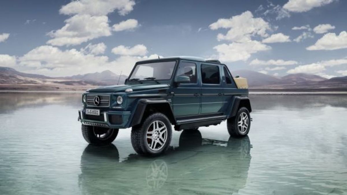 Νέα Mercedes-Maybach G650 Landaulet: Μια λιμουζίνα για τα… βουνά! [vid]