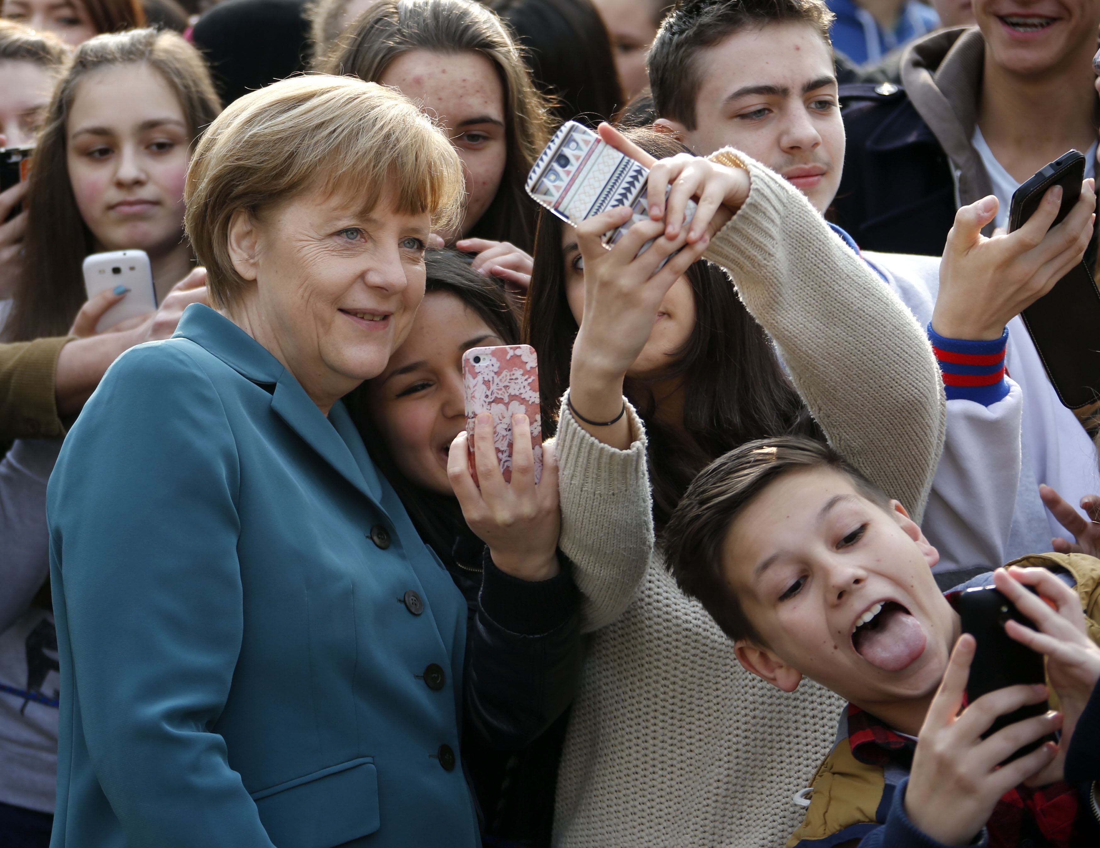 Οι selfies της Άνγκελα Μέρκελ (ΦΩΤΟ)