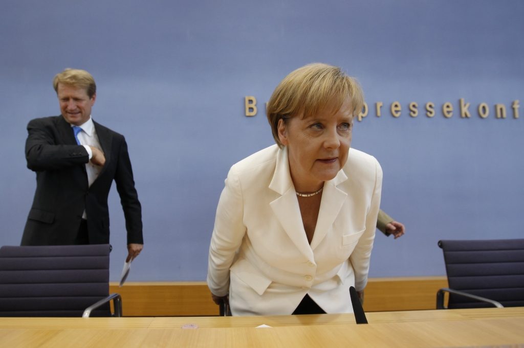 Όχι δεν είναι έτοιμη να φύγει αλλά μάλλον θα κάτσει για λίγο ακόμη. ΦΩΤΟ REUTERS