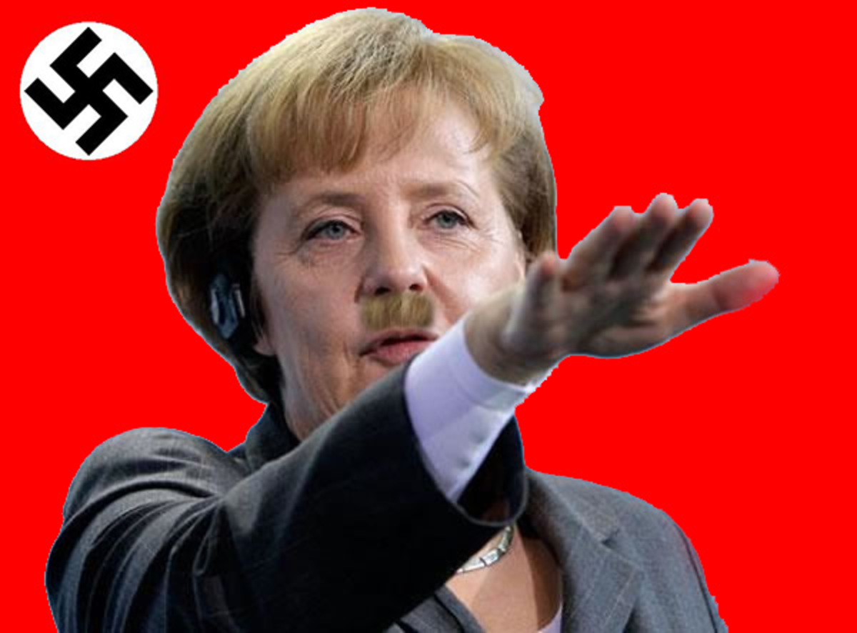 Οι Γερμανοί δεν ”βλέπουν” ομοιότητες μεταξύ Μέρκελ και Χίτλερ