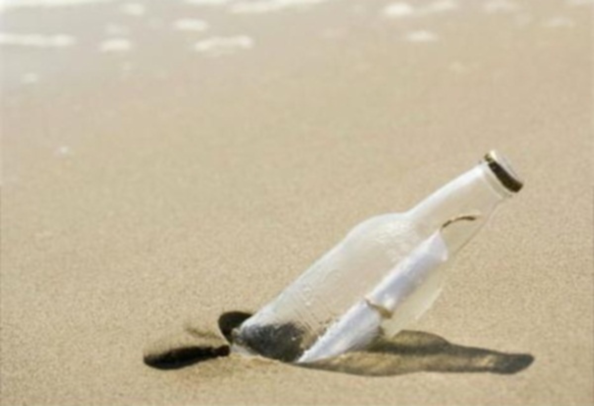 Το μπουκάλι με το σημείωμα ταξίδευε στους ωκεανούς επι 76 χρονια!