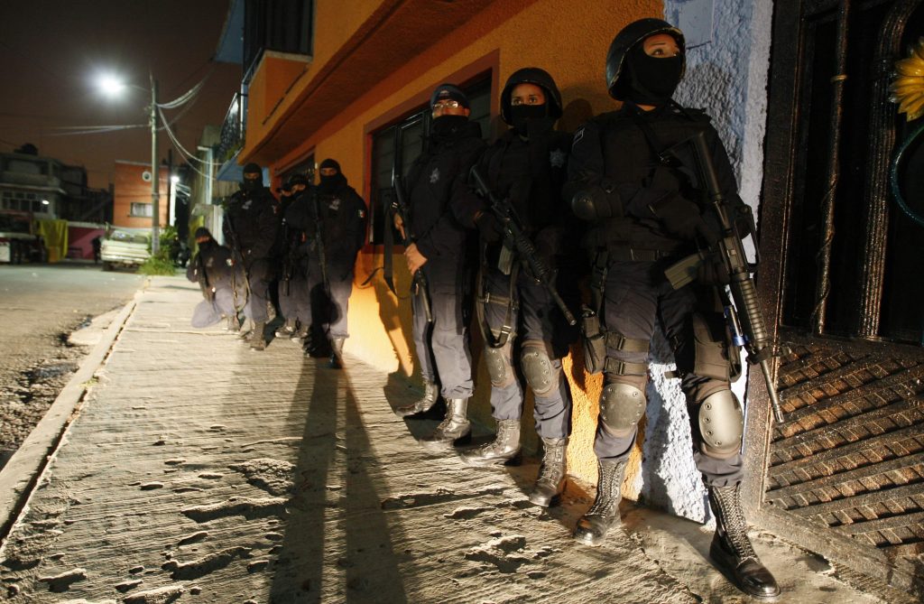 Από επιχείρηση συλλήψεων για ναρκωτικά από την αστυνομία του Μεξικού ΦΩΤΟ REUTERS