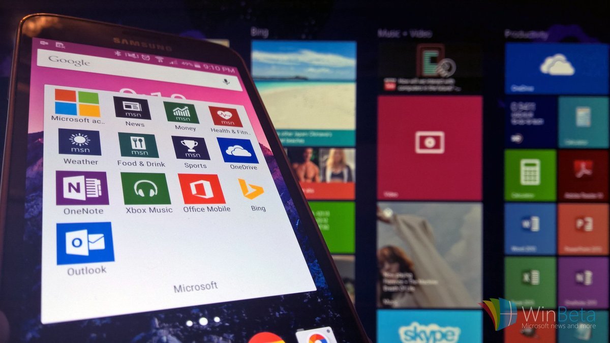 Οι εφαρμογές της Microsoft θα είναι προεγκατεστημένες σε πολλά Android tablets!
