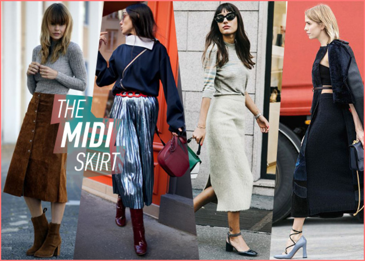 Χειμώνας 2016: Η midi φούστα είναι τάση! Πώς να τη φορέσεις
