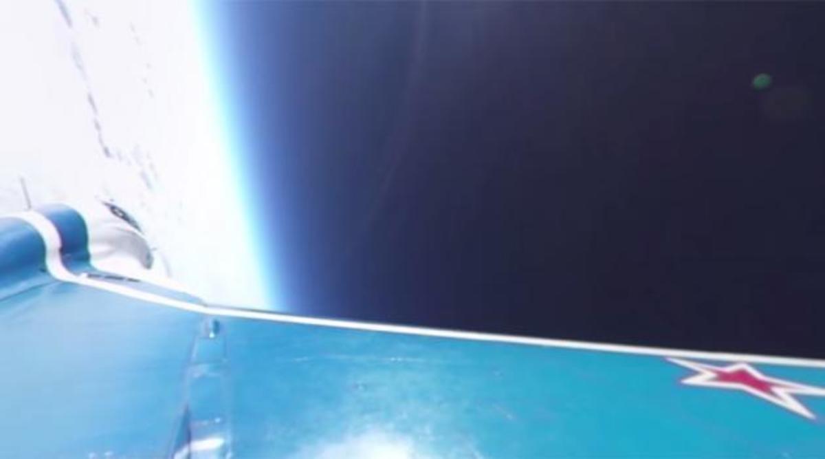 MiG – 29 “σκίζει” την στρατόσφαιρα! [vid]