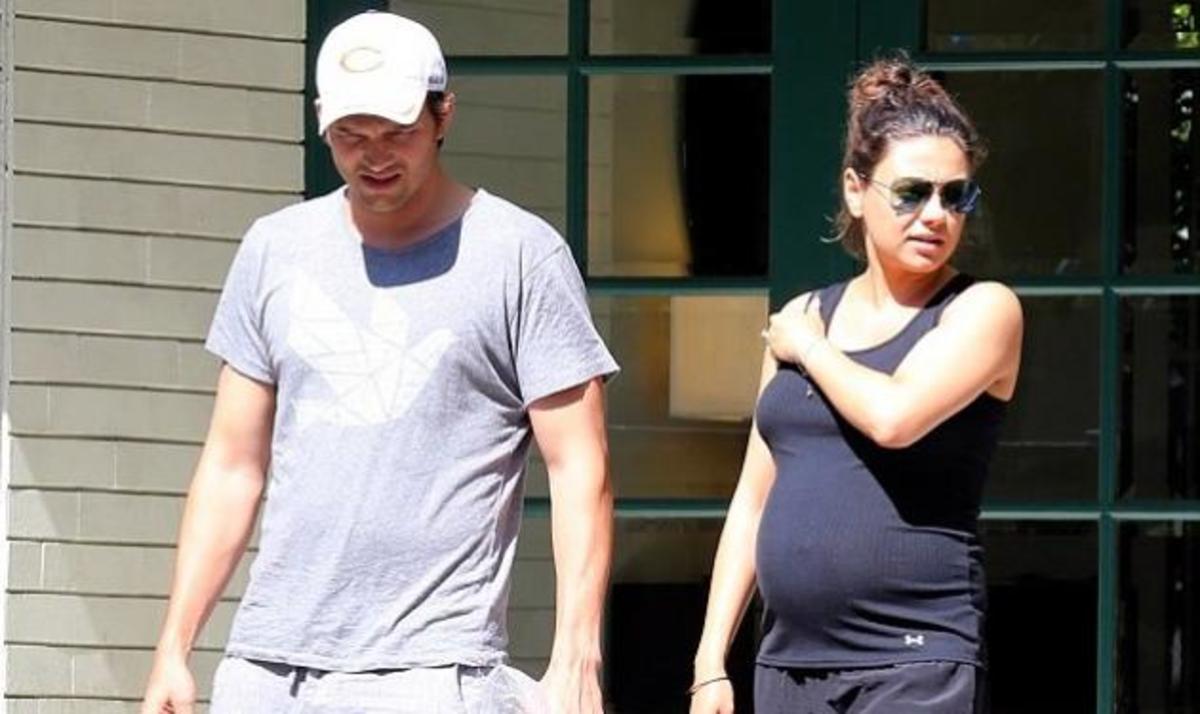 Mila Kunis: Δες τη φουσκωμένη κοιλίτσα της!