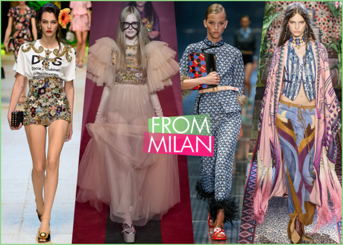 Fashion Week: Μια βόλτα στις πασαρέλες του Μιλάνου και στις κολεξιόν της επόμενης άνοιξης!