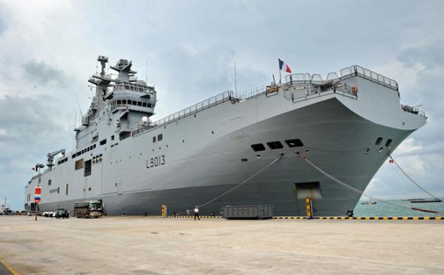 Καθελκύστηκε το πρώτο Mistral της Ρωσίας